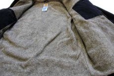 画像5: メキシコ製 carharttカーハート シェルパラインド サンドストーン ダック地 シエラジャケット ペンキ飛び 黒 フェード L-T (5)