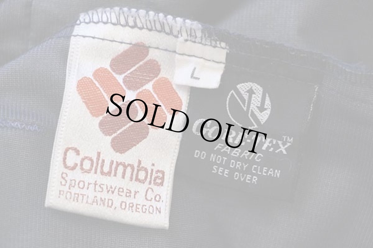 画像4: 70s Columbiaコロンビア GORE-TEXゴアテックス ナイロン マウンテンパーカー 薄紺 L (4)