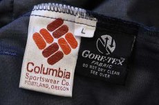 画像4: 70s Columbiaコロンビア GORE-TEXゴアテックス ナイロン マウンテンパーカー 薄紺 L (4)
