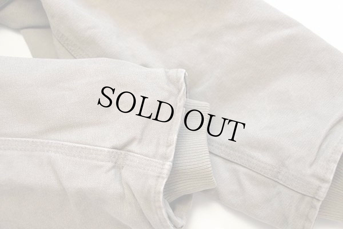 画像6: メキシコ製 carharttカーハート シェルパラインド サンドストーン ダック地 シエラジャケット グレーベージュ XL (6)