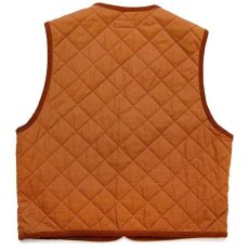 画像2: 90s イタリア製 BENETTONベネトン フォークロア柄 ウール ラグ×キルティング 切り替え ベスト 52 (2)