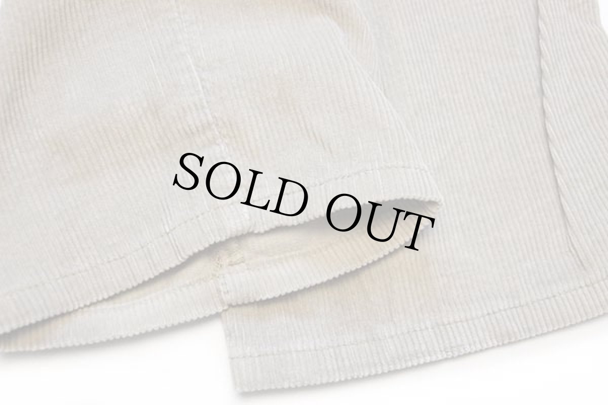 画像7: 90s USA製 Levi'sリーバイス 10952 太畝 コーデュロイパンツ グレーベージュ 13 M (7)