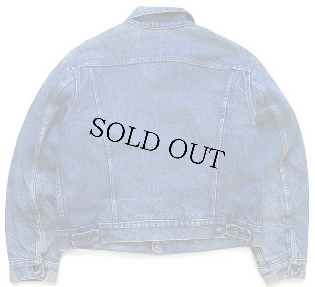 画像2: 70s USA製 Levi'sリーバイス 70505 ブランケットライナー デニムジャケット 46 (2)