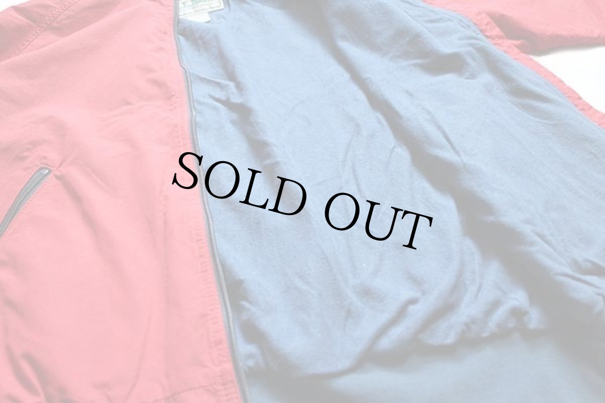 画像5: 80s USA製 L.L.Bean ナイロンジャケット 赤 M (5)