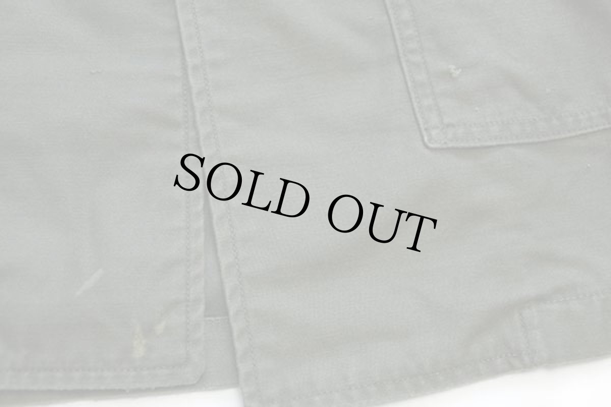 画像7: 60s 米軍 USAF リフレクター付き コットンサテン フィールドジャケット オリーブ S-L★キャトルジャケット (7)