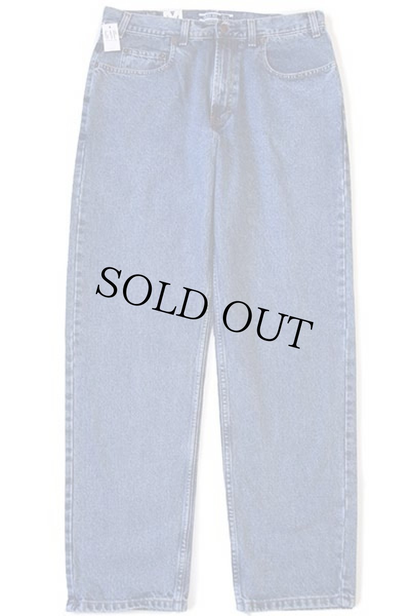 画像2: デッドストック★90s GAPギャップ EASY FIT ストーンウォッシュ デニムパンツ w36 L32 (2)