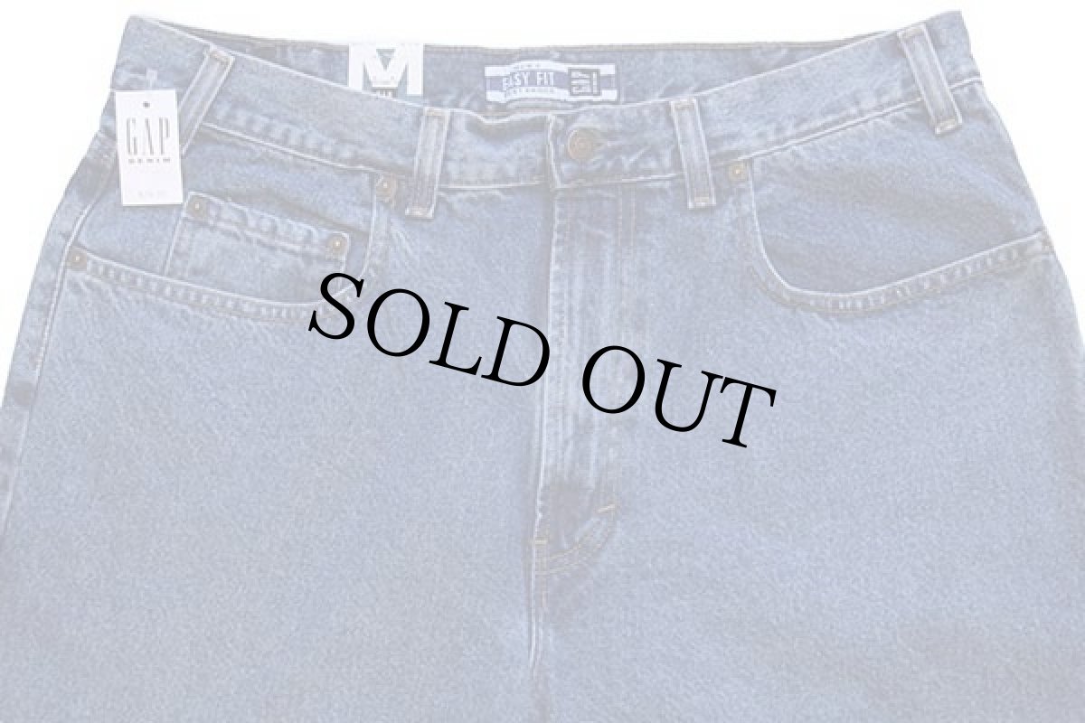 画像4: デッドストック★90s GAPギャップ EASY FIT ストーンウォッシュ デニムパンツ w36 L32 (4)