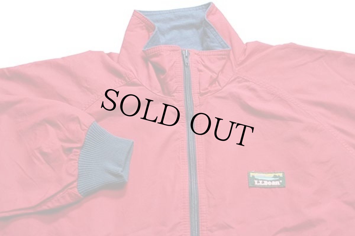 画像3: 80s USA製 L.L.Bean ナイロンジャケット 赤 M (3)