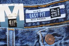 画像7: デッドストック★90s USA製 GAPギャップ EASY FIT ストーンウォッシュ デニムパンツ w34 L32 (7)