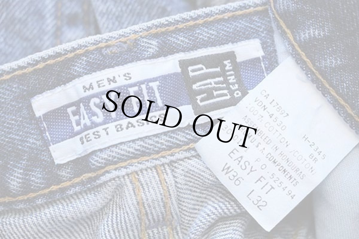 画像6: デッドストック★90s GAPギャップ EASY FIT ストーンウォッシュ デニムパンツ w36 L32 (6)