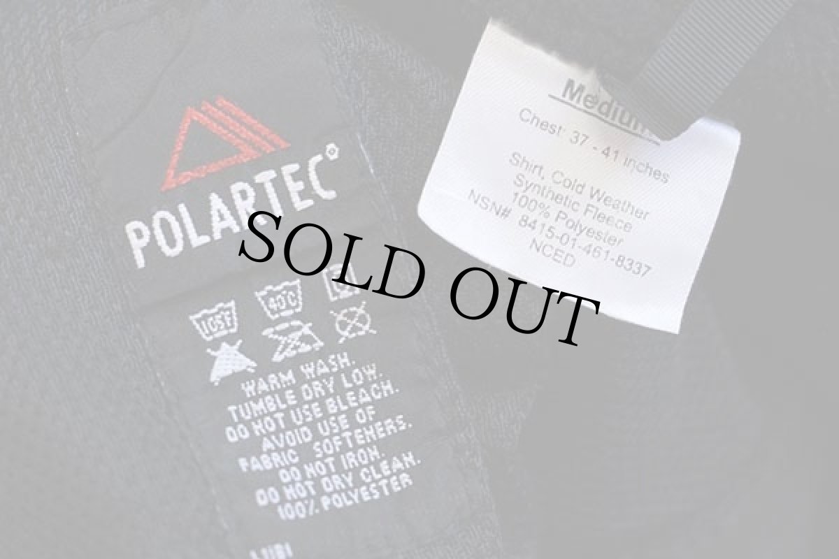 画像4: 00s 米軍 U.S.ARMY ECWCS GEN2 LEVEL3 POLARTEC フリースジャケット 黒 M (4)