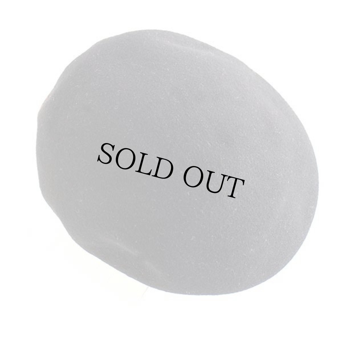 画像4: デッドストック★イタリア製 NEXOS バラ刺繍 ウール フェルト ハンチング 黒 (4)