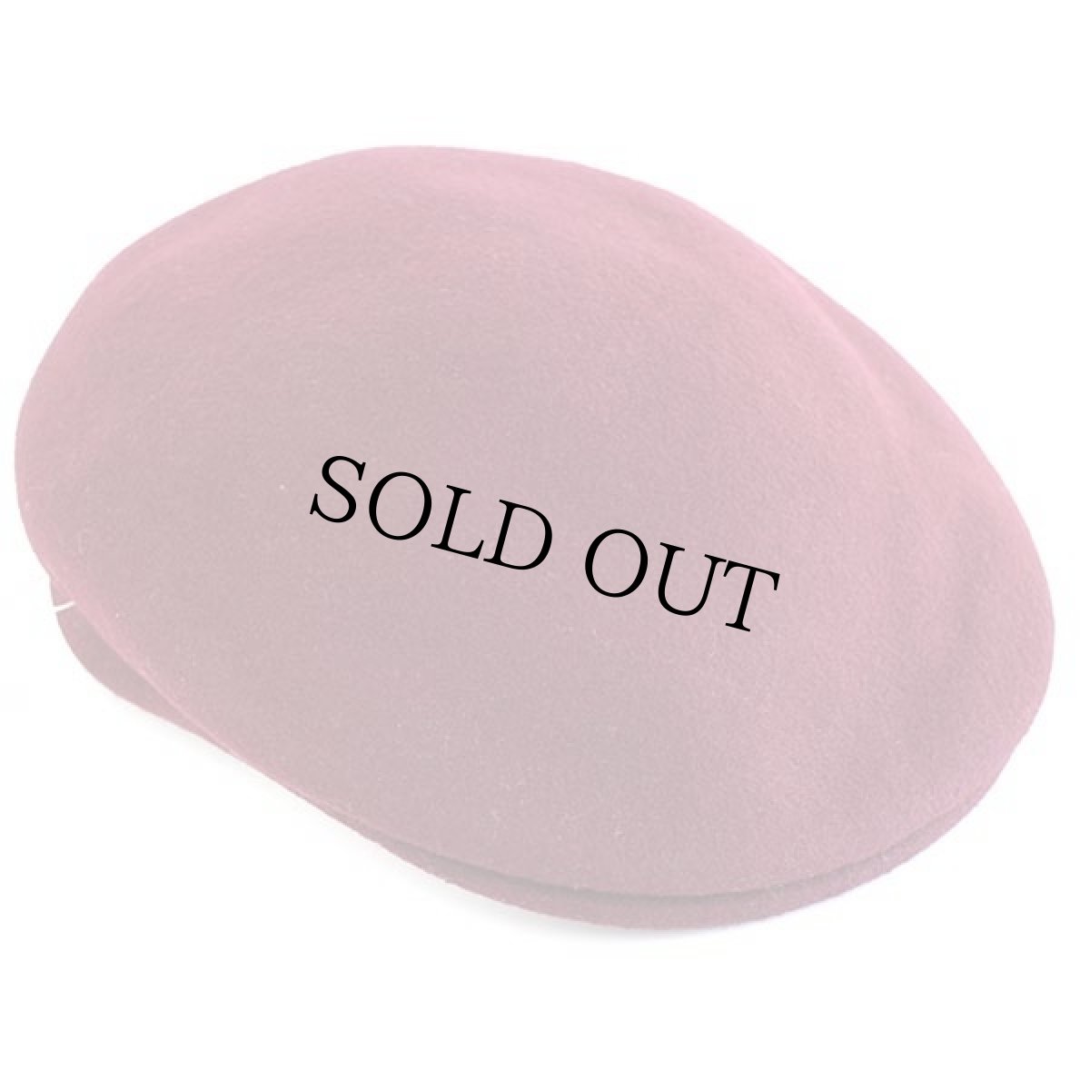 画像2: デッドストック★イタリア製 NEXOS バラ刺繍 ウール フェルト ハンチング バーガンディ (2)