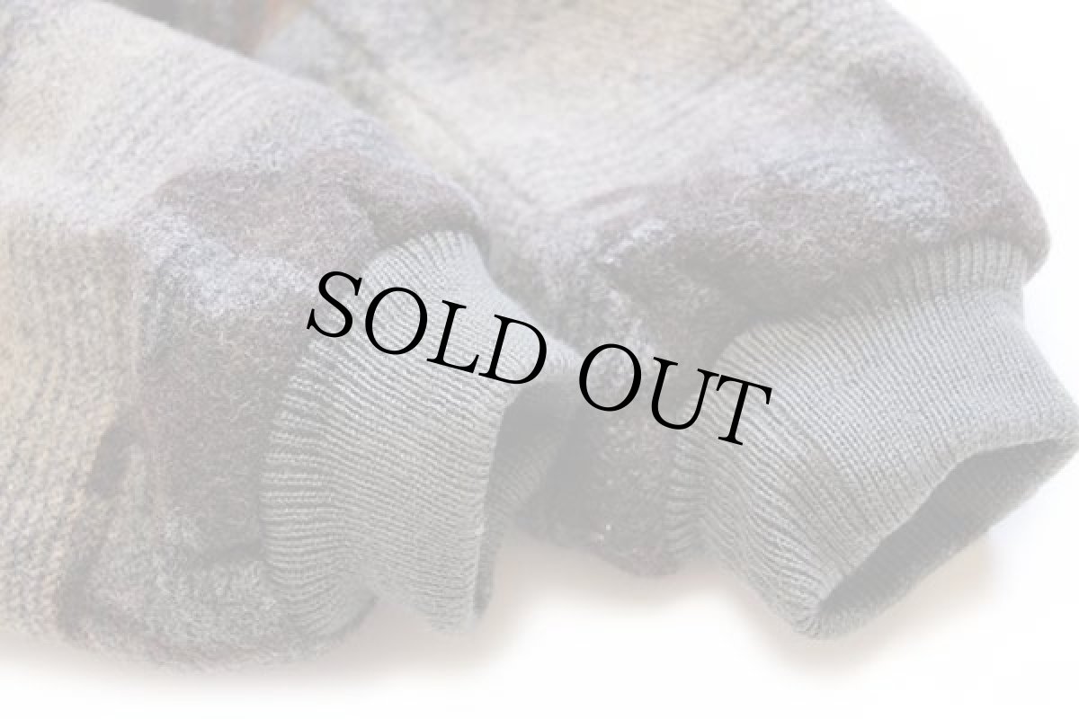 画像6: 90s claps ネイティブ柄 キルティングライナー ウール ブランケット ジャケット (6)