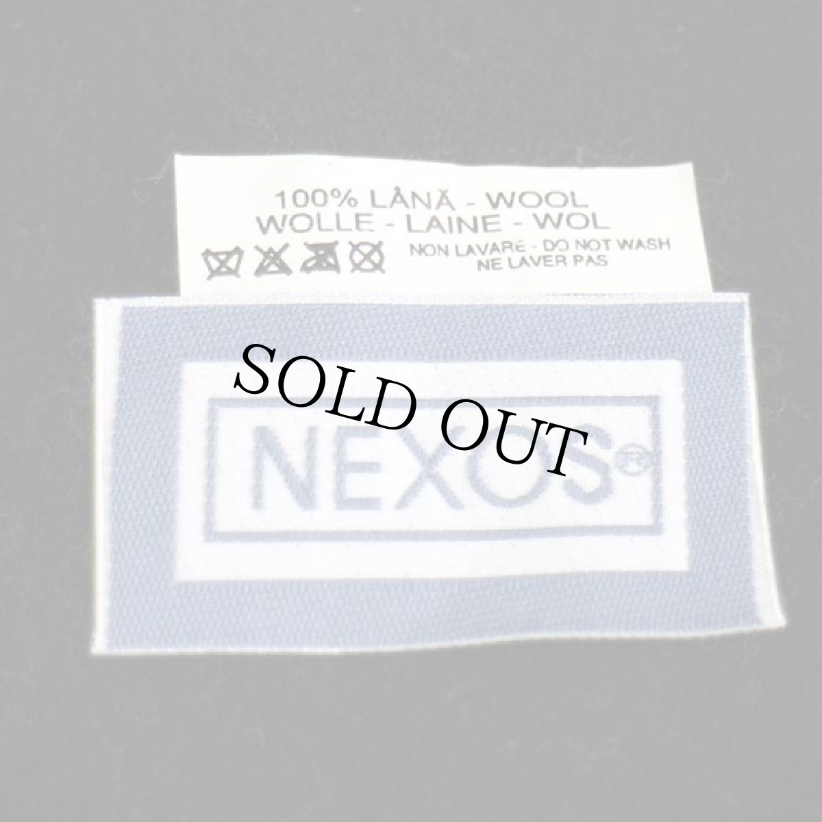 画像6: デッドストック★イタリア製 NEXOS バラ刺繍 ウール ベレー帽 黒 (6)