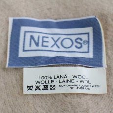 画像6: デッドストック★イタリア製 NEXOS バラ刺繍 ウール ベレー帽 ベージュ (6)