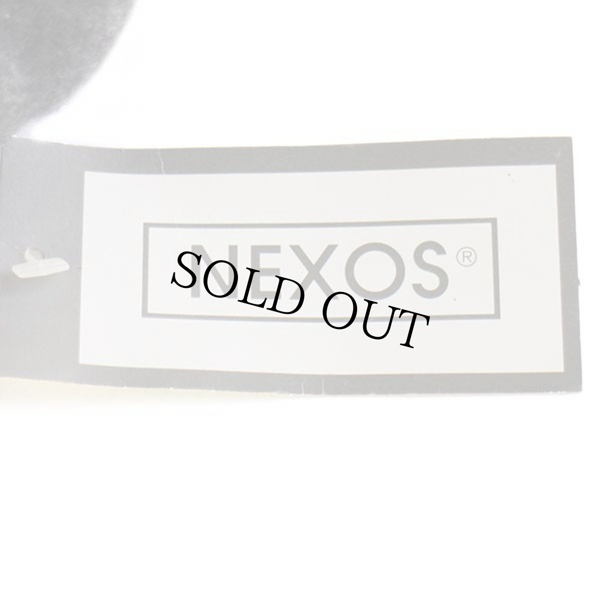 画像7: デッドストック★イタリア製 NEXOS バラ刺繍 ツバ付き ウール ベレー帽 グレー (7)