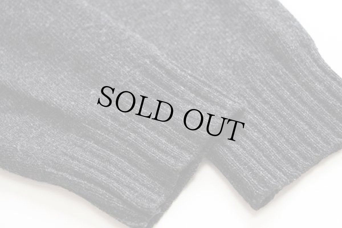 画像6: Barbourバブアー Essential ハイネック ハーフジップ ラムウールニット セーター チャコールグレー L (6)