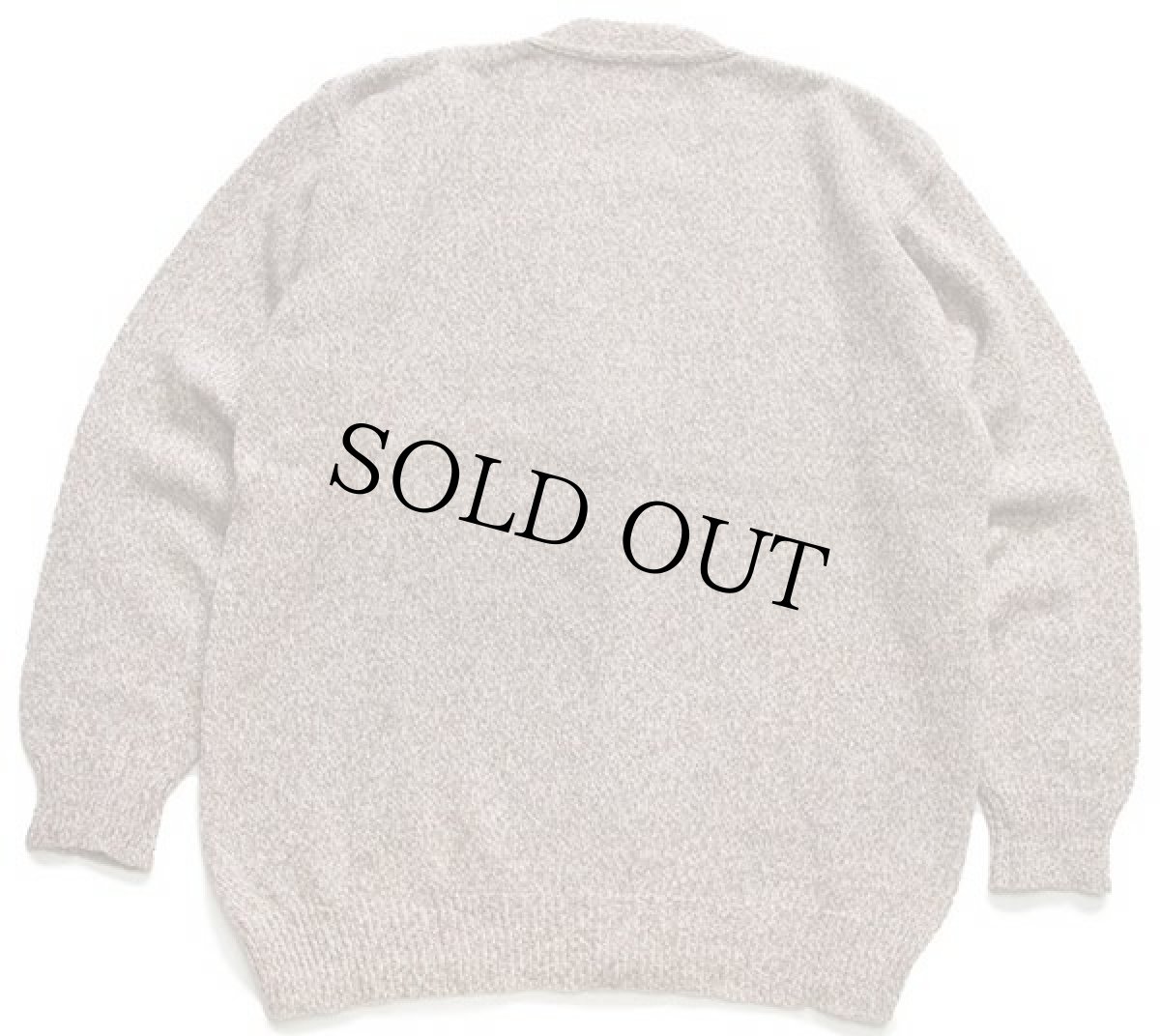 画像2: 80s イタリア製 Laurance アーガイル柄 ウールニット カーディガン ミックス L (2)