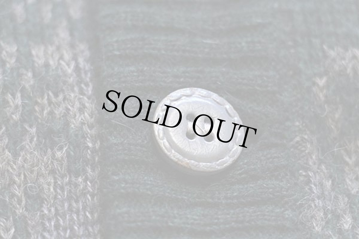 画像6: 90s イタリア製 Simons 総柄 アクリル×ウール×アルパカニット カーディガン 5 (6)