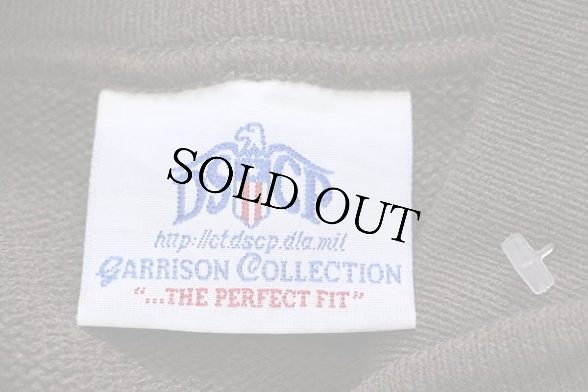 画像4: デッドストック★00s 米軍 U.S.ARMY 5ボタン ハイネック アクリルニット セーター オリーブドラブ XL (4)