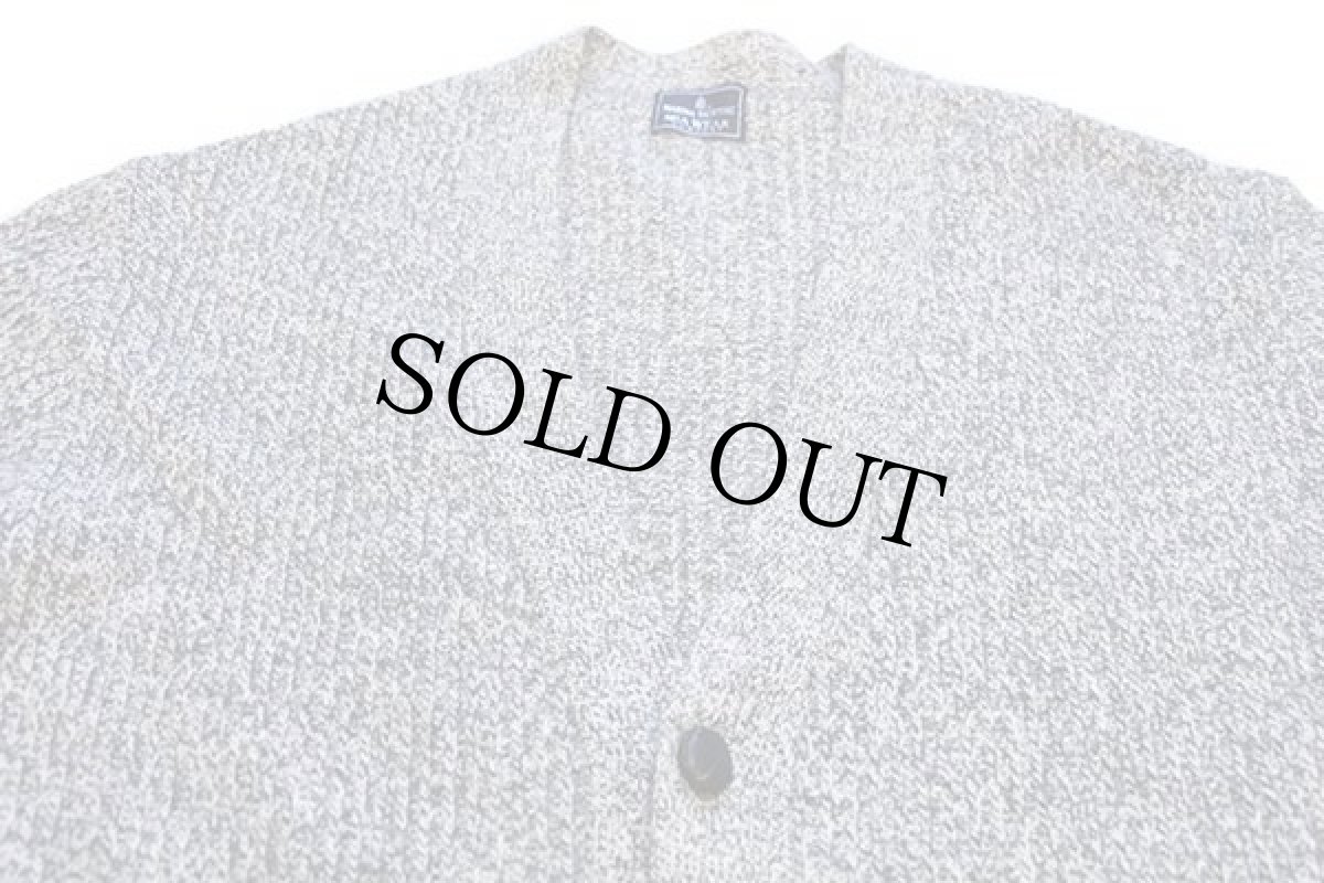 画像3: 90s イタリア製 MARINA YACHTING ウール×アンゴラニット カーディガン ミックス XL (3)