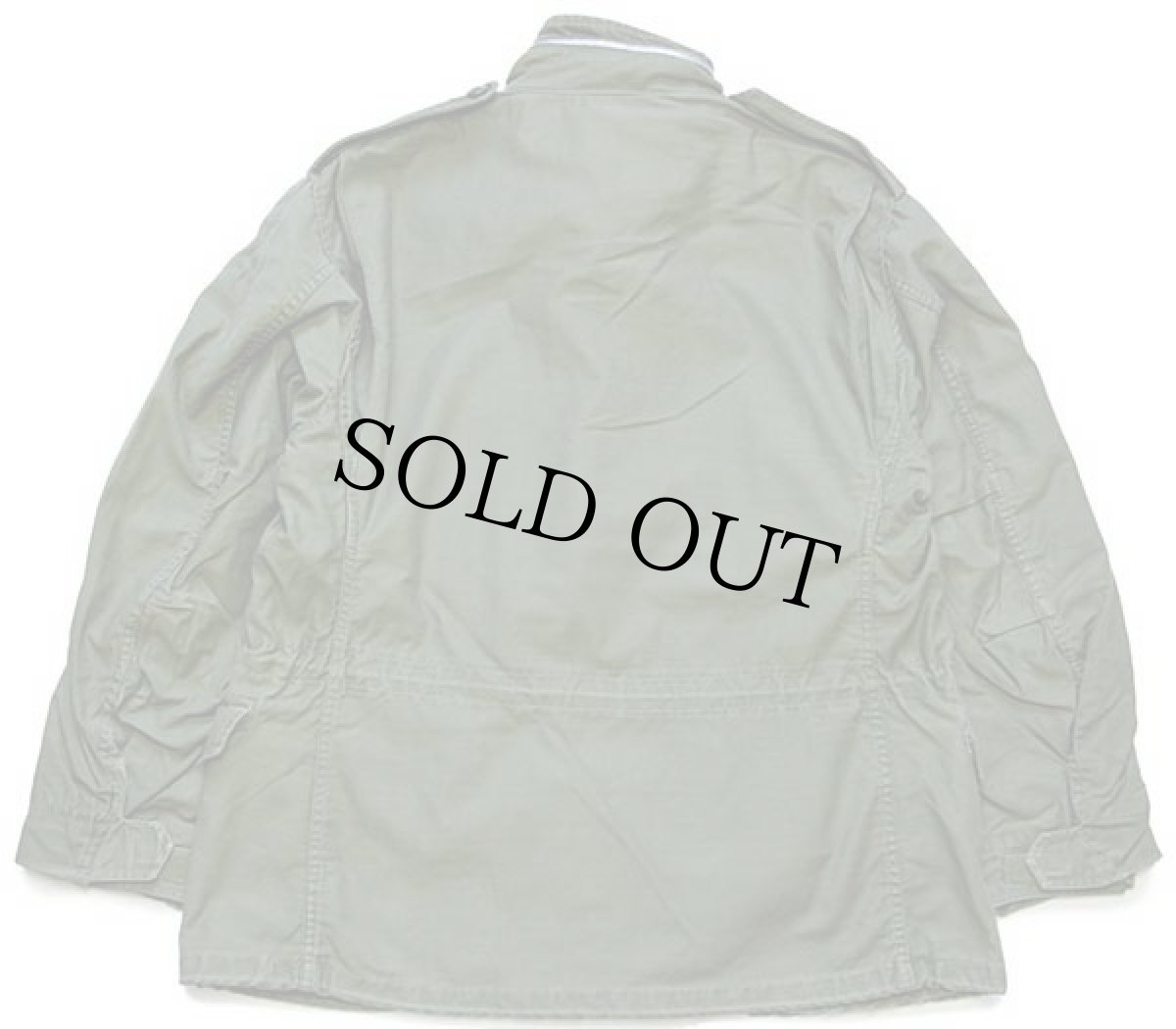 画像2: 60s 米軍 U.S.ARMY パッチ付き M-65 フィールドジャケット 2nd オリーブグリーン M-S (2)