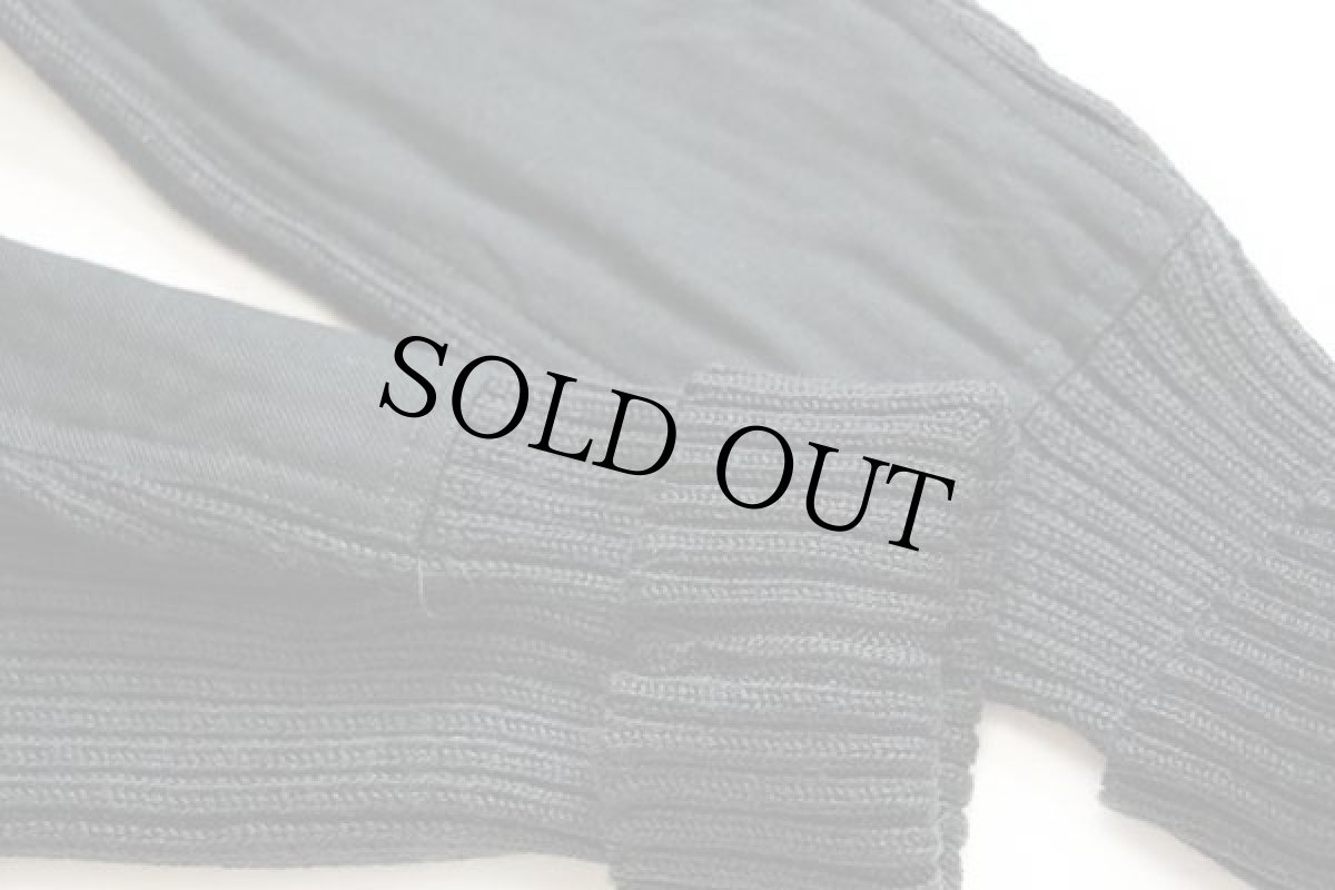 画像6: カナダ製 LOGISTIK ウールニット コマンドセーター 深緑 42 (6)