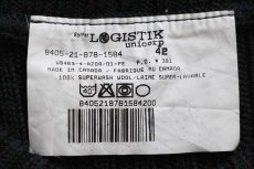 画像4: カナダ製 LOGISTIK ウールニット コマンドセーター 深緑 42 (4)