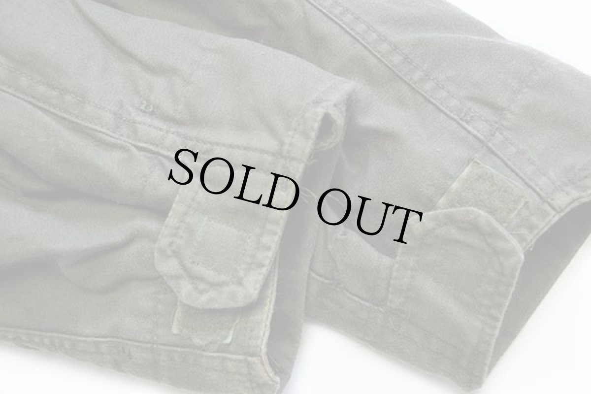 画像7: 80s 米軍 U.S.ARMY パッチ付き M-65 フィールドジャケット オリーブグリーン S-S (7)