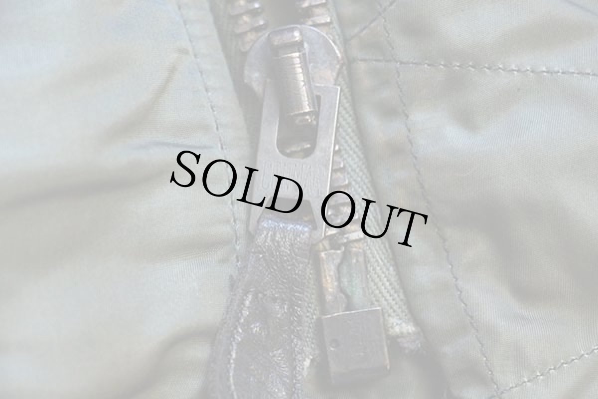 画像6: 60s 米軍 USAF N-3B フライトジャケット セージグリーン M★SOUTHERN ATHLETIC (6)