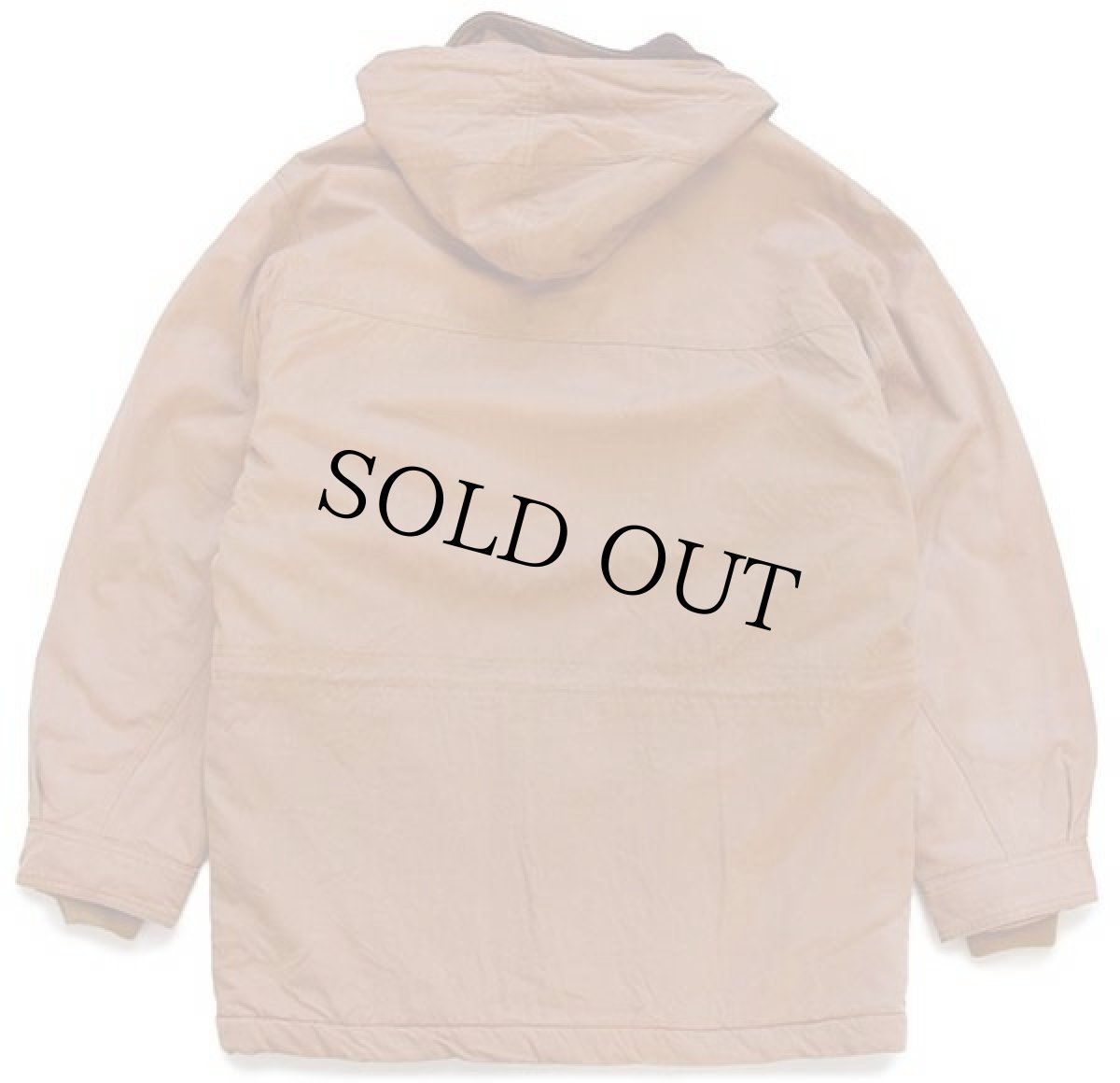 画像2: 90s L.L.Bean チェック ウールライナー THINSULATE中綿入り キャンバス フィールドパーカー 茶 S (2)