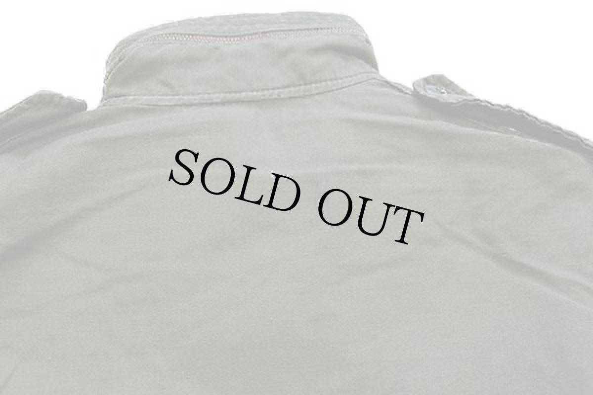 画像5: 80s 米軍 U.S.ARMY パッチ付き M-65 フィールドジャケット オリーブグリーン S-S (5)