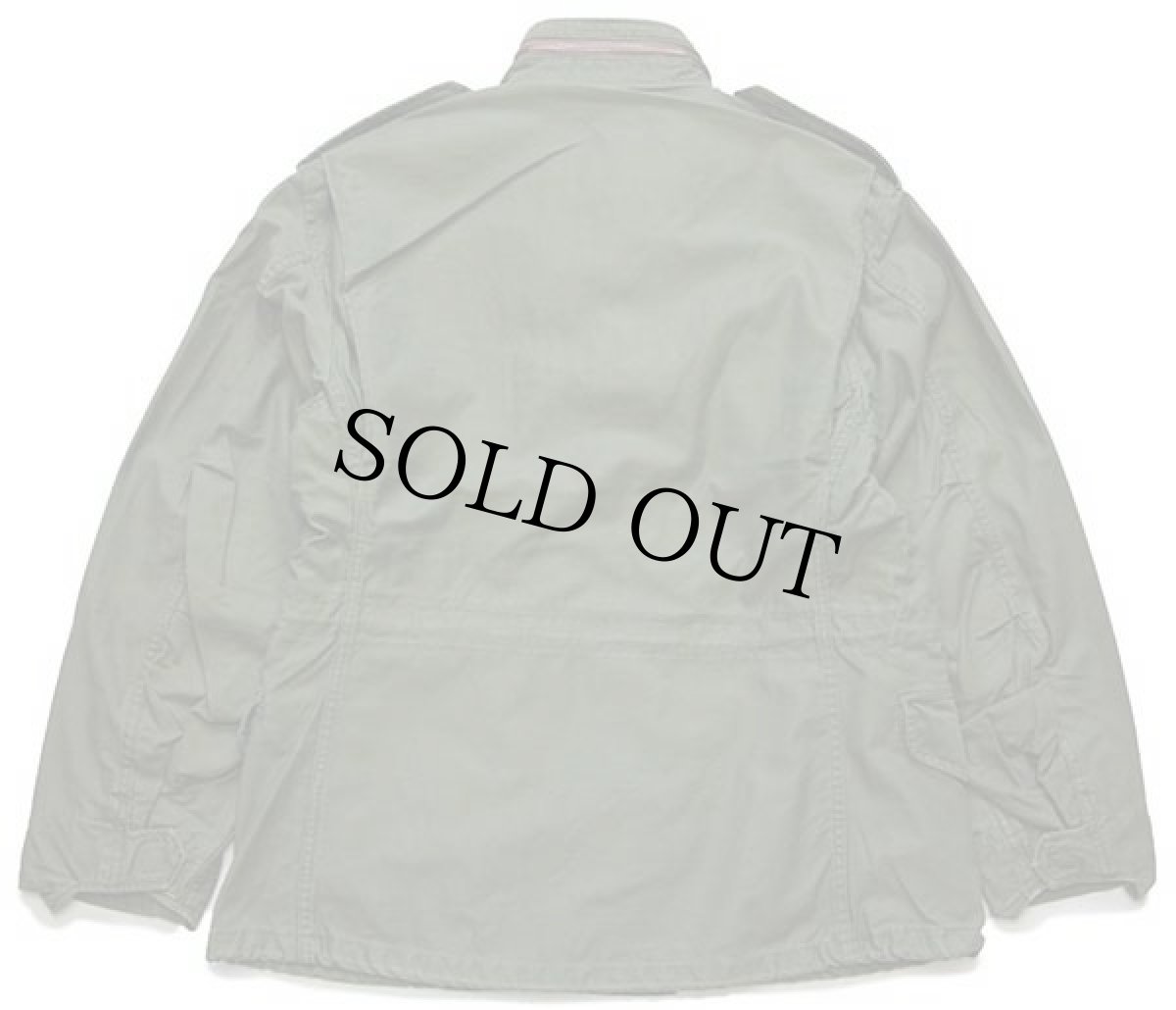 画像2: 80s 米軍 U.S.ARMY パッチ付き M-65 フィールドジャケット オリーブグリーン S-XS (2)