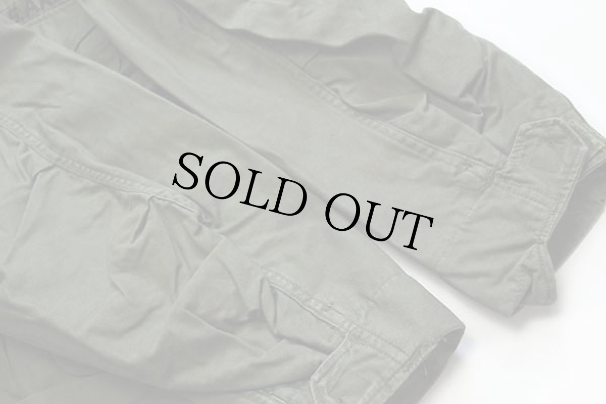 画像7: 80s 米軍 U.S.ARMY パッチ付き M-65 フィールドジャケット オリーブグリーン S-XS (7)