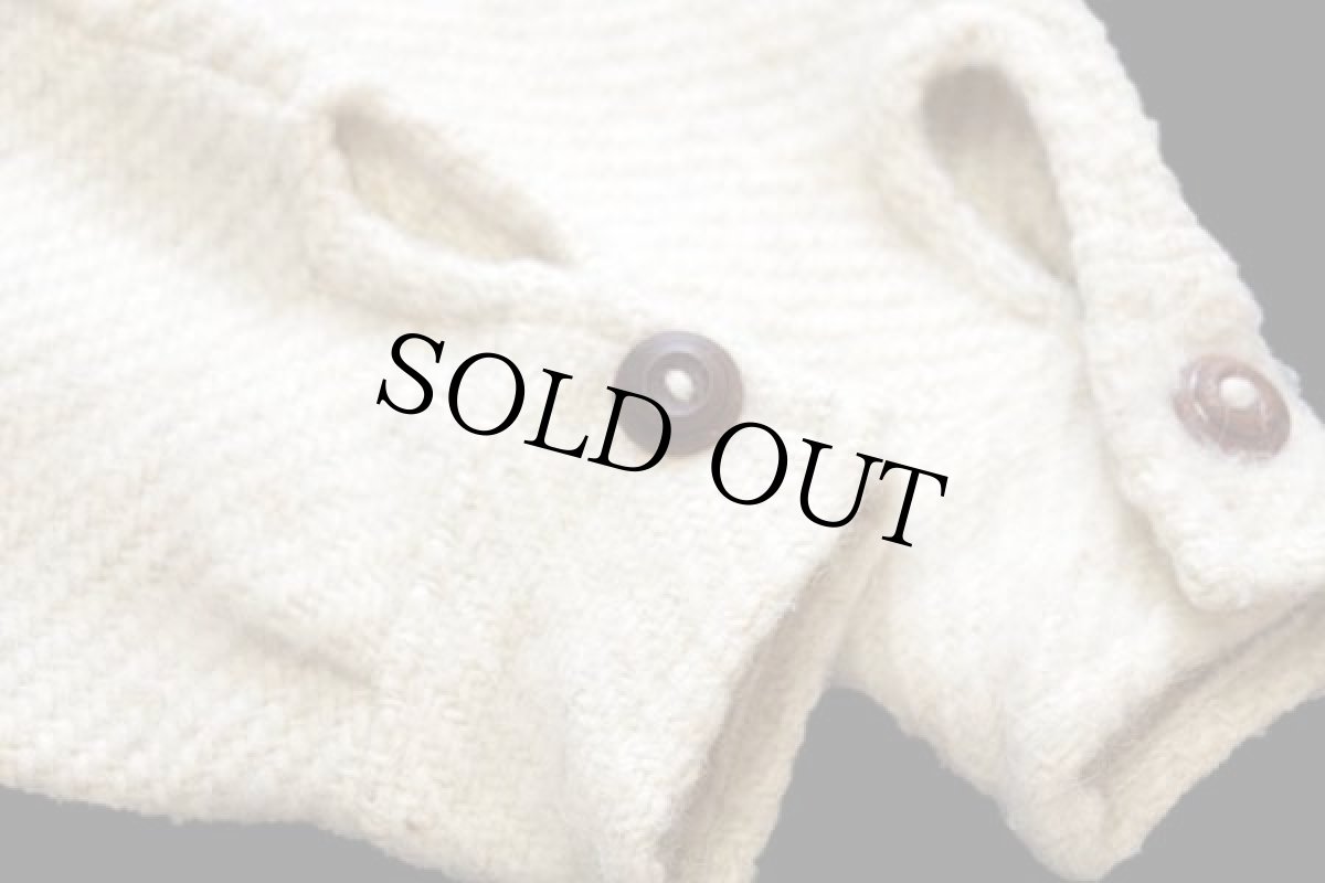 画像5: UNKNOWN フォークロア柄 ウール ラグパーカー (5)