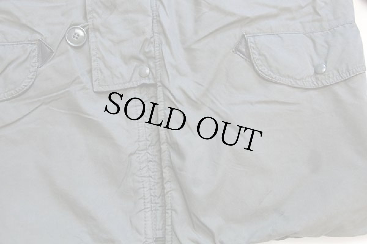 画像6: 80s 米軍 USAF N-3B フライトジャケット セージグリーン L (6)