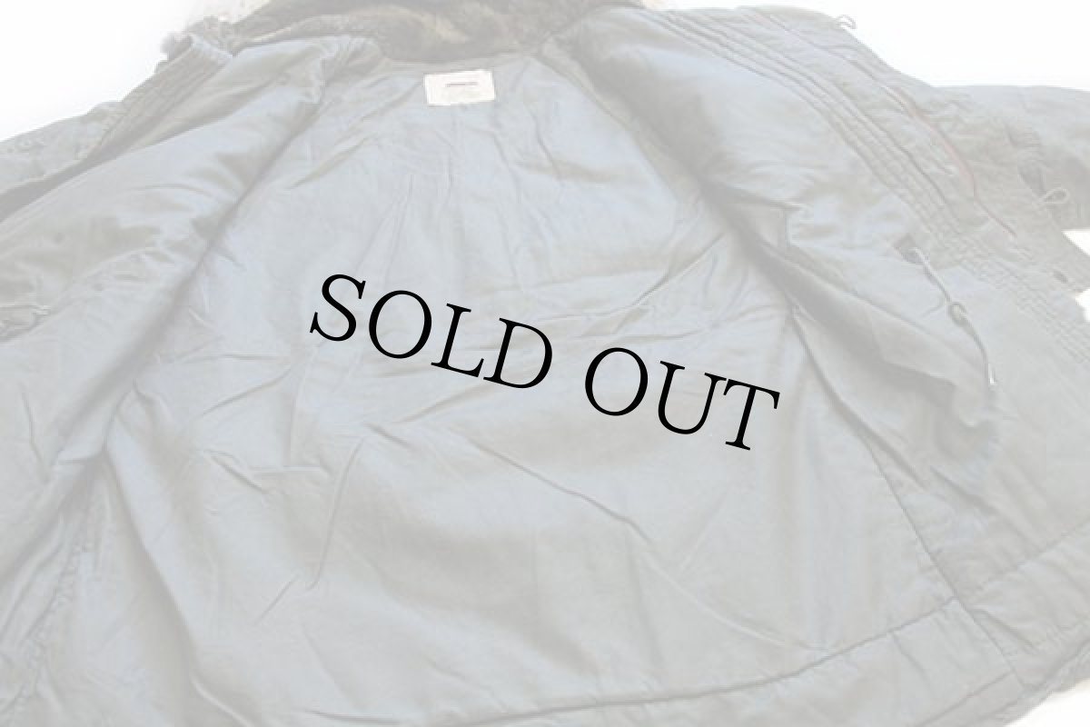 画像5: 80s 米軍 USAF N-3B フライトジャケット セージグリーン L (5)