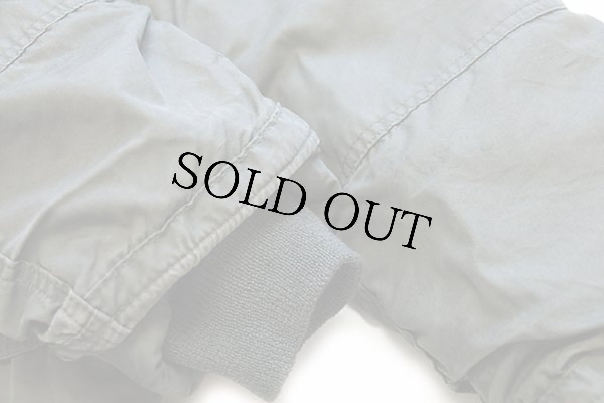 画像7: 80s 米軍 USAF N-3B フライトジャケット セージグリーン L (7)