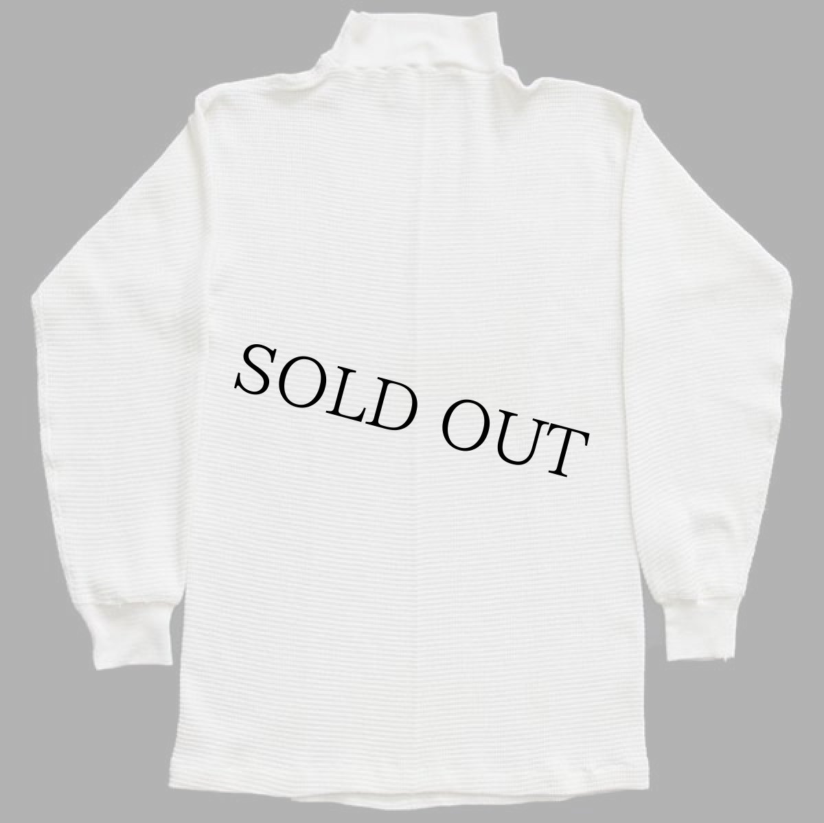 画像2: 70s 米軍 USAF CWU-44/P モックネック アラミド サーマルシャツ ナチュラル L★B (2)