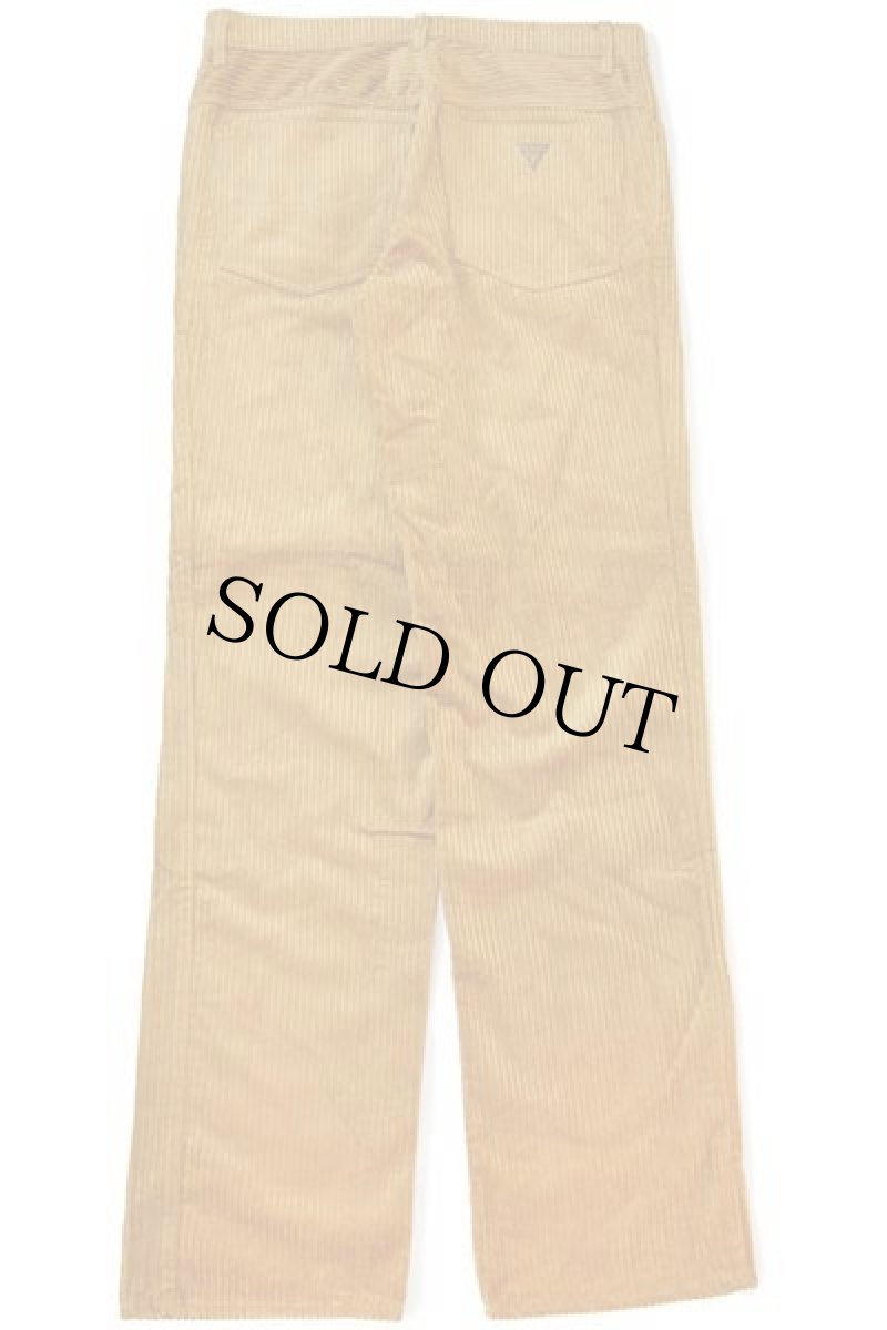 画像3: デッドストック★80s イタリア製 FIORUCCI 極太畝 コーデュロイパンツ 黄土色 w32 (3)