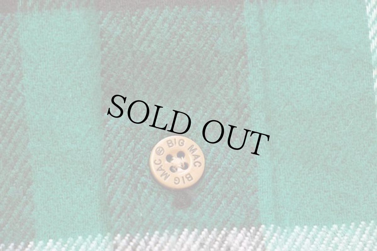 画像6: デッドストック★80s USA製 JCPenney BIGMACビッグマック ブロックチェック コットン フランネルシャツ XLXT (6)