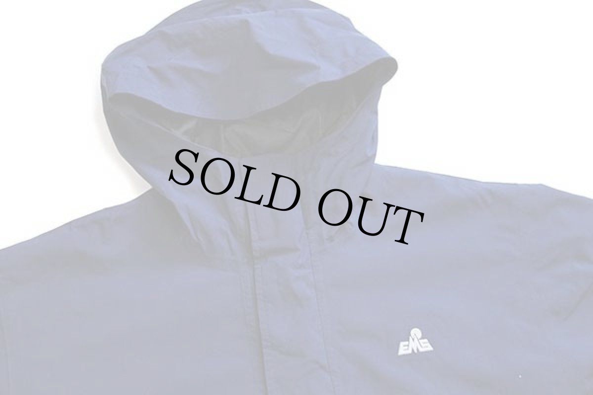 画像3: 00s EMS ワンポイント GORE-TEXゴアテックス ナイロン マウンテンパーカー 紺 M (3)