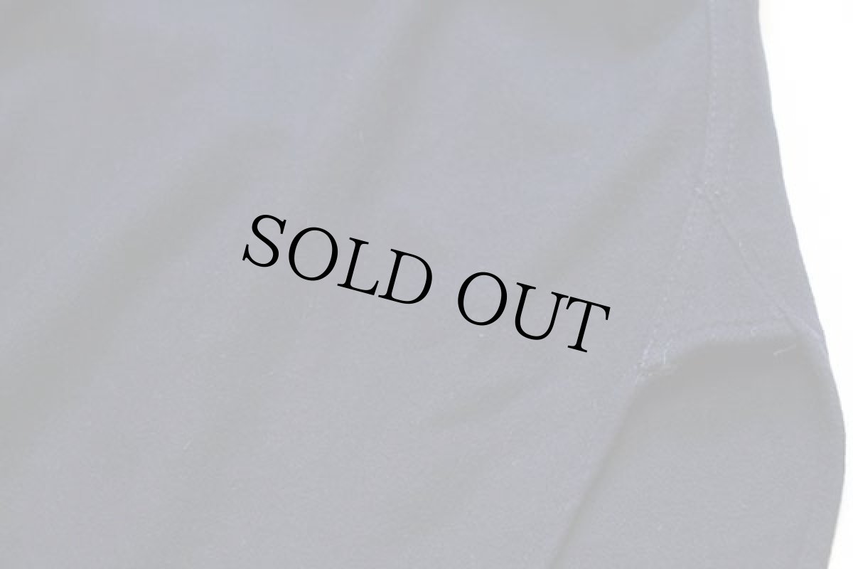 画像7: 90s イタリア製 SIXTY ARMY FORCE パッチ&マチ付き ウールシャツ 濃紺 XL (7)