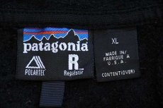 画像4: 90s USA製 patagoniaパタゴニア R2 Levitator Pullover POLARTEC フリース 黒 XL (4)