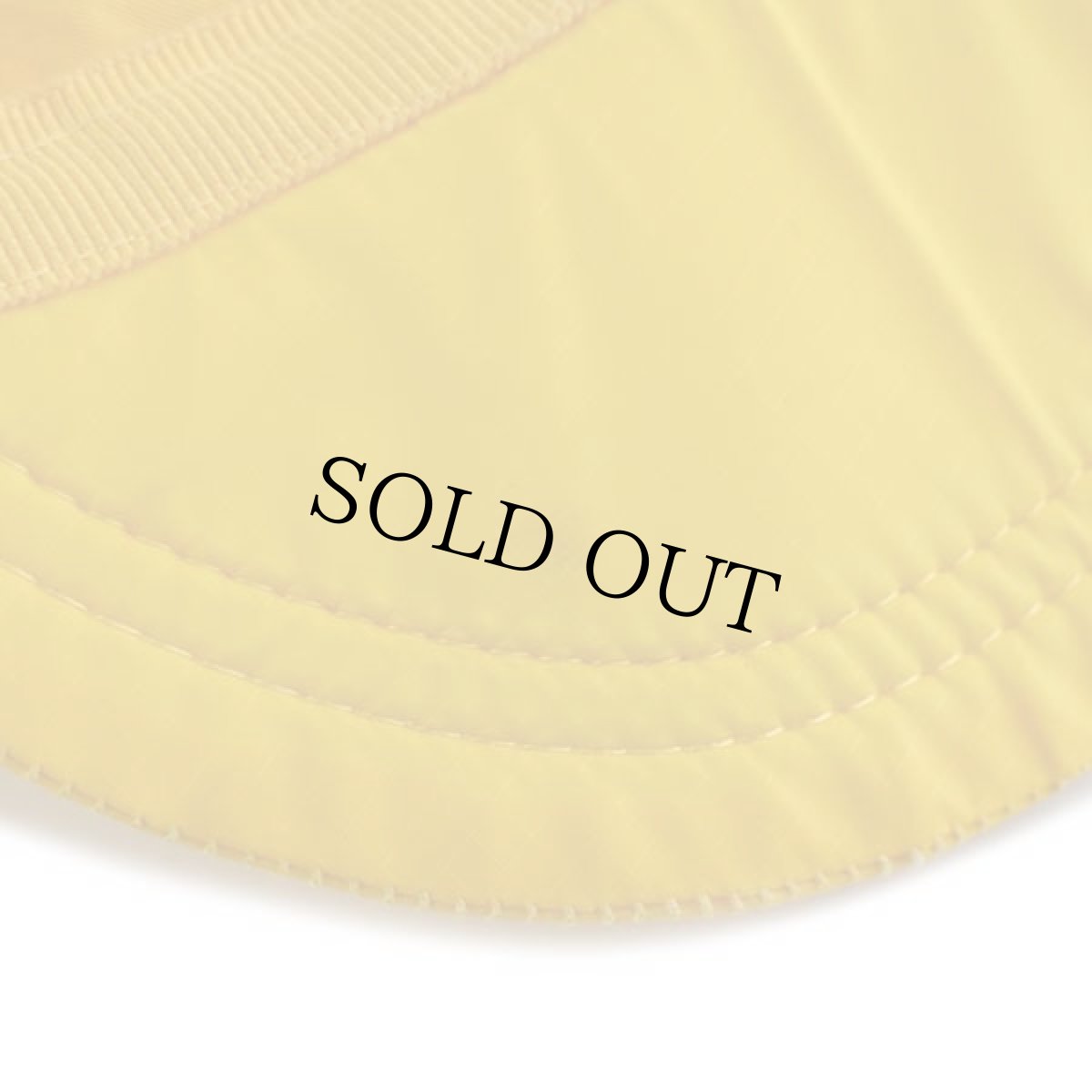 画像9: 90s PIUMINO SIBERIANO 刺繍 耳当て付き ナイロン ダウンキャップ 黄 L (9)