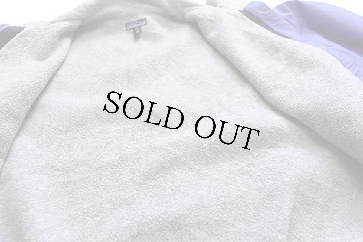 画像5: 90s USA製 patagoniaパタゴニア シェルドシンチラ フリースライナー ナイロンジャケット 薄青紫 12 (5)