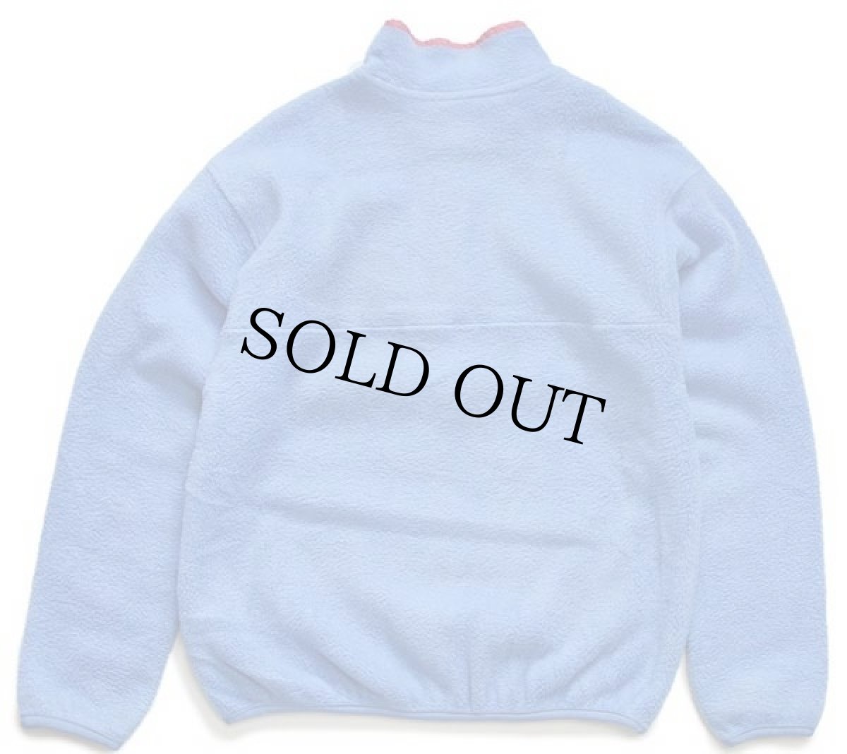 画像2: 80s USA製 patagoniaパタゴニア フリース スナップT 水色 10 (2)