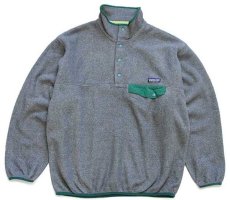 画像1: patagoniaパタゴニア シンチラ フリース スナップT NHTG M (1)