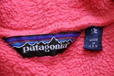 画像4: 80s USA製 patagoniaパタゴニア フリース スナップT ピンク 12 (4)